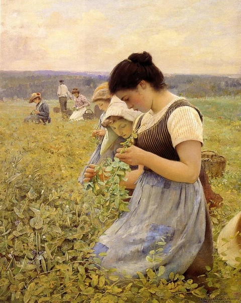 Чарльз Спарк Пирс (1851-1914 считается американским художником, хотя значительную часть своей жизни прожил в Европе. Родился Пирс в Бостоне (штат Массачусетс) в семье состоятельного торговца